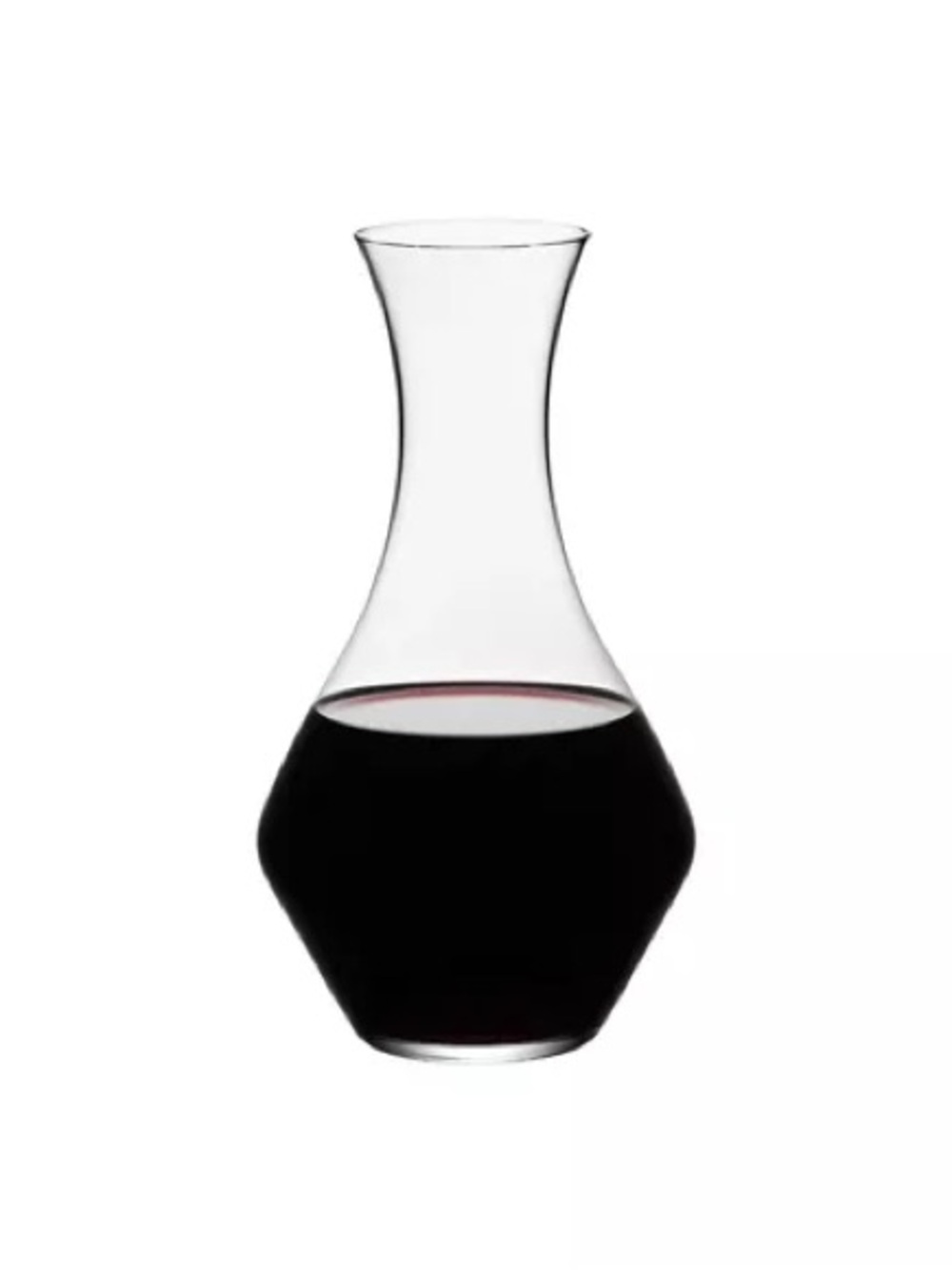 RIEDEL Glass Wine Decanter - Clear and Black